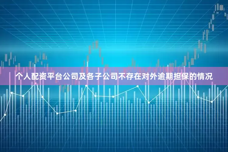 个人配资平台公司及各子公司不存在对外逾期担保的情况